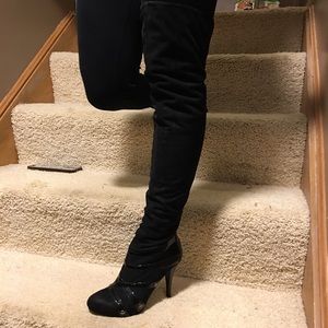 Over the knee boots
